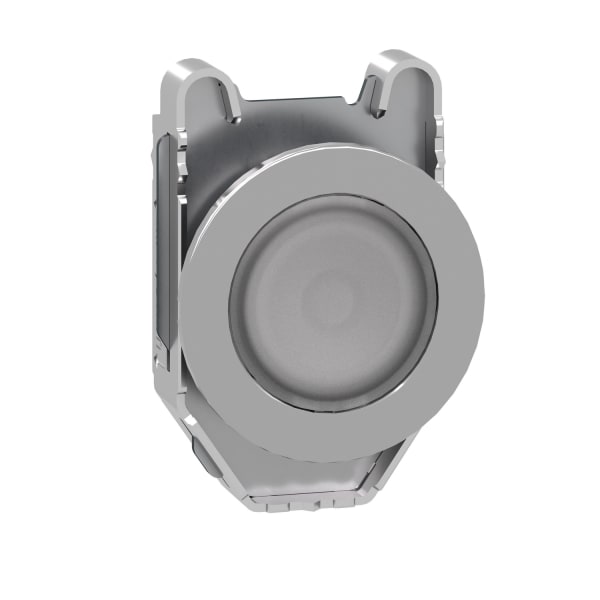 SCHNEIDER ELECTRIC - Leuchtmelder, Frontelement, Harmony XB4F, Metall, 30mm, weiß, für universelle LED, glatte Kalotte