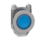 SCHNEIDER ELECTRIC - Leuchtmelder, Frontelement, Harmony XB4F, Metall, 30mm, blau, für universelle LED, glatte Kalotte