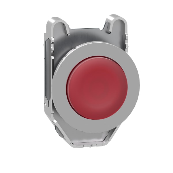 SCHNEIDER ELECTRIC - Leuchtdrucktaster, Frontelement, Harmony XB4F, Metall, 30mm, rot, vorstehend, unbeschriftet, für universelle LED