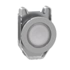 SCHNEIDER ELECTRIC - Leuchtdrucktaster, Frontelement, Harmony XB4F, Metall, 30mm, weiß, unbeschriftet, tastend, für universelle LED