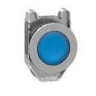SCHNEIDER ELECTRIC - Leuchtdrucktaster, Frontelement, Harmony XB4F, Metall, 30mm, blau, unbeschriftet, tastend, für universelle LED