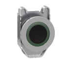 SCHNEIDER ELECTRIC - Leuchtdrucktaster, Frontelement, Harmony XB4F, Metall, grün, 30mm, für universelle LED, beleuchteter Ring