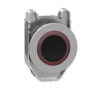 SCHNEIDER ELECTRIC - Leuchtdrucktaster, Frontelement, Harmony XB4F, Metall, rot, 30mm, für universelle LED, beleuchteter Ring