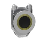 SCHNEIDER ELECTRIC - Leuchtdrucktaster, Frontelement, Harmony XB4F, Metall, gelb, 30mm, für universelle LED, beleuchteter Ring