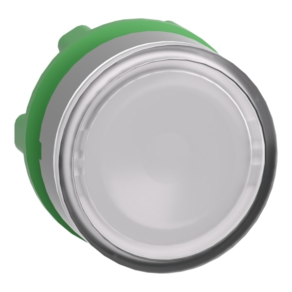 SCHNEIDER ELECTRIC - Leuchtdrucktaster, Frontelement, Harmony XB5, Kunststoff, 22mm, hellgrau, weiß, für universelle LED