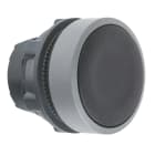 SCHNEIDER ELECTRIC - Drucktaster, Frontelement, Harmony XB5, Kunststoff, 22mm, hellgrau, schwarz, unbeschriftet, tastend