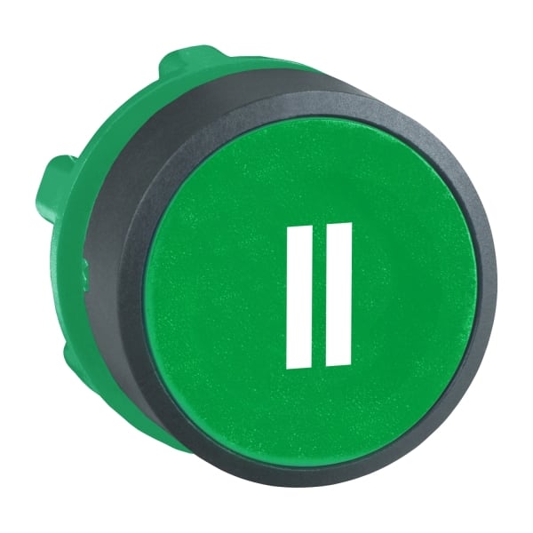 SCHNEIDER ELECTRIC - Drucktaster, Frontelement, Harmony XB5, Kunststoff, 22mm, grün, beschriftet II, tastend