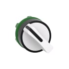 SCHNEIDER ELECTRIC - Wahlschalter, Frontelement, Harmony XB5, Kunststoff, 22mm, weiß, 3 Stellungen, rastend