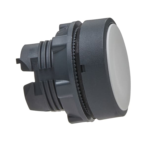 SCHNEIDER ELECTRIC - Drucktaster, Frontelement, Harmony XB5, Kunststoff, 22mm, weiß, unbeschriftet, rastend