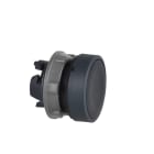 SCHNEIDER ELECTRIC - Drucktaster, Frontelement, Harmony XB5, Kunststoff, 22mm, hellgrau, schwarz, unbeschriftet, rastend