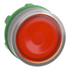 SCHNEIDER ELECTRIC - Leuchtdrucktaster, Frontelement, Harmony XB5, Kunststoff, 22mm, hellgrau, gelb, für universelle LED, rastend