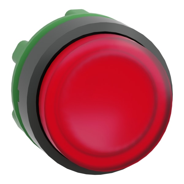 SCHNEIDER ELECTRIC - Leuchtdrucktaster, Frontelement, Harmony XB5, Kunststoff, 22mm, rot, vorstehend, für universelle LED