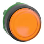 SCHNEIDER ELECTRIC - Leuchtdrucktaster, Frontelement, Harmony XB5, Kunststoff, 22mm, gelb, vorstehend, für universelle LED, rastend