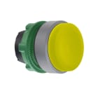 SCHNEIDER ELECTRIC - Drucktaster, Frontelement, Harmony XB5, Kunststoff, 22mm, hellgrau, gelb, unbeschriftet, vorstehend, rastend