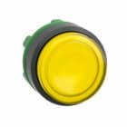 SCHNEIDER ELECTRIC - Leuchtdrucktaster, Frontelement, Harmony XB5, Kunststoff, gelb, vorstehend, 22mm, für universelle LED, rastend