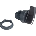 SCHNEIDER ELECTRIC - Wahlschalter, Frontelement, Harmony XB5, Kunststoff, 22mm, schwarz, 2 Stellungen, langer Knebel, rastend