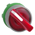 SCHNEIDER ELECTRIC - Leuchtwahlschalter, Frontelement, Harmony XB5, Kunststoff, 22mm, rot, für universelle LED, 2 Stellungen, tastend