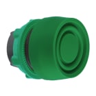 SCHNEIDER ELECTRIC - Drucktaster, Frontelement, Harmony XB5, Kunststoff, 22mm, grün, unbeschriftet, tastend, mit Schutzkappe