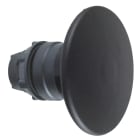 SCHNEIDER ELECTRIC - Pilzdrucktaster, Frontelement, Harmony XB5, Kunststoff, 22mm, schwarz, Pilz 60mm, Drehentriegelung