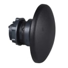 SCHNEIDER ELECTRIC - Pilzdrucktaster, Frontelement, Harmony XB5, Kunststoff, 22mm, schwarz, Pilz 60mm, gewölbt, unbeschriftet, tastend