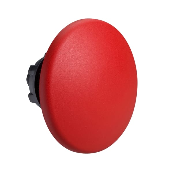 SCHNEIDER ELECTRIC - Pilzdrucktaster, Frontelement, Harmony XB5, Kunststoff, 22mm, rot, Pilz 60mm, gewölbt, unbeschriftet, tastend