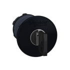 SCHNEIDER ELECTRIC - Pilzdrucktaster, Frontelement, Harmony XB5, Kunststoff, 22mm, schwarz, Pilz 40mm, Schlüsselentriegelung