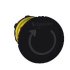 SCHNEIDER ELECTRIC - Pilzdrucktaster, Frontelement, Harmony XB5, Kunststoff, 22mm, schwarz, Pilz 40mm, Drehentriegelung