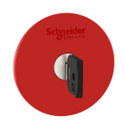 SCHNEIDER ELECTRIC - Not-Aus/Not-Halt-Schalter, Frontelement, Harmony XB5, Kunststoff, 22mm, rot, Pilz 60mm, Schlüsselentriegelung