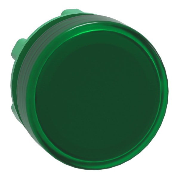 SCHNEIDER ELECTRIC - Leuchtmelder Frontelement XB5, Kunststoff, 22mm, grün, für LED, glatte Kalotte