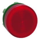 SCHNEIDER ELECTRIC - Leuchtmelder, Frontelement, Harmony XB5, Kunststoff, 22mm, rot, für universelle LED, geriffelte Kalotte