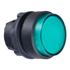 SCHNEIDER ELECTRIC - Leuchtdrucktaster, Frontelement, Harmony XB5, Kunststoff, 22mm, grün, vorstehend, für BA9s