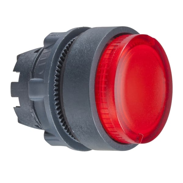 SCHNEIDER ELECTRIC - Leuchtdrucktaster, Frontelement, Harmony XB5, Kunststoff, 22mm, rot, vorstehend, für BA9s