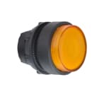 SCHNEIDER ELECTRIC - Leuchtdrucktaster, Frontelement, Harmony XB5, Kunststoff, 22mm, orange, vorstehend, für BA9s