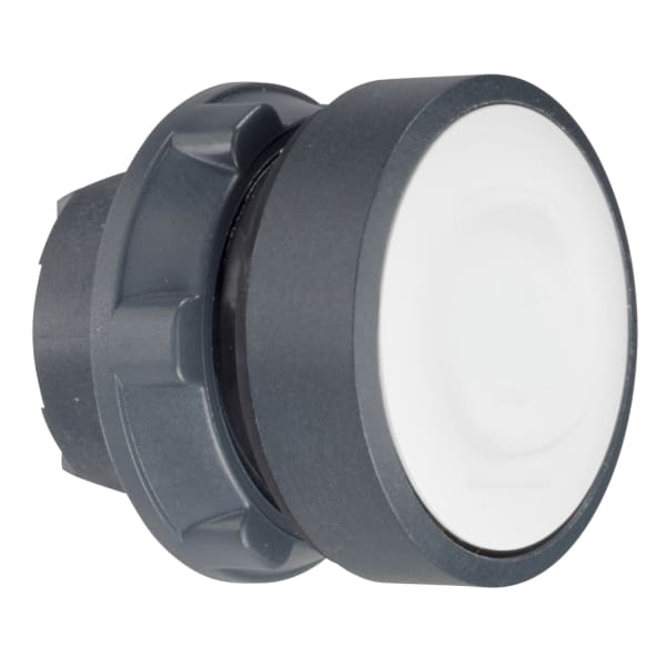 SCHNEIDER ELECTRIC - Leuchtdrucktaster, Frontelement, Harmony XB5, Kunststoff, 22mm, weiß, für BA9s