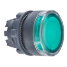 SCHNEIDER ELECTRIC - Leuchtdrucktaster, Frontelement, Harmony XB5, Kunststoff, 22mm, grün, für BA9s