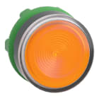 SCHNEIDER ELECTRIC - Leuchtdrucktaster, Frontelement, Harmony XB5, Kunststoff, 22mm, orange, für universelle LED, geriffelte Kalotte
