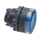 SCHNEIDER ELECTRIC - Leuchtdrucktaster, Frontelement, Harmony XB5, Kunststoff, 22mm, blau, für BA9s