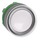 SCHNEIDER ELECTRIC - Leuchtdrucktaster, Frontelement, Harmony XB5, Kunststoff, 22mm, weiß, für universelle LED, mit Schutzkappe