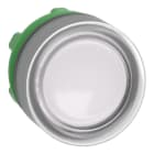 SCHNEIDER ELECTRIC - Leuchtdrucktaster, Frontelement, Harmony XB5, Kunststoff, 22mm, hellgrau, weiß, für universelle LED, mit Schutzkappe