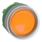 SCHNEIDER ELECTRIC - Leuchtdrucktaster, Frontelement, Harmony XB5, Kunststoff, 22mm, hellgrau, orange, für universelle LED, mit Schutzkappe