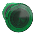 SCHNEIDER ELECTRIC - Pilzdrucktaster, Frontelement, Harmony XB5, Kunststoff, 22mm, beleuchtet, grün, Drehentriegelung, für universelle LED