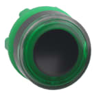 SCHNEIDER ELECTRIC - Leuchtdrucktaster, Frontelement, Harmony XB5, Kunststoff, 22m, grün, für universelle LED, beleuchteter Ring