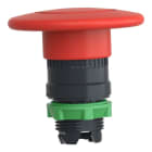 SCHNEIDER ELECTRIC - Pilzdrucktaster, Frontelement, Harmony XB5, Kunststoff, 22mm, rot, Pilz 60mm, Zugentriegelung