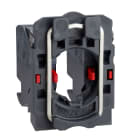 SCHNEIDER ELECTRIC - Hilfsschalterblock mit Befestigungsflansch, Harmony XB5, Kunststoff, 22mm, 30mm, 2Ö, Tego Stecker