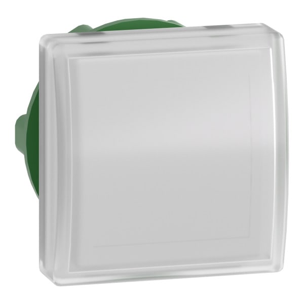 SCHNEIDER ELECTRIC - Leuchtmelder, Frontelement, Harmony XB5, Kunststoff, 22mm, weiß, für universelle LED, eckig