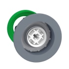 SCHNEIDER ELECTRIC - Drucktaster, Frontelement, Harmony XB5F, Kunststoff, 30mm, hellgrau, weiß, unbeschriftet, rastend