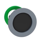 SCHNEIDER ELECTRIC - Drucktaster, Frontelement, Harmony XB5F, Kunststoff, 30mm, hellgrau, schwarz, zurückgesetzt, unbeschriftet, tastend