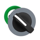 SCHNEIDER ELECTRIC - Wahlschalter, Frontelement, Harmony XB5F, Kunststoff, 30mm, hellgrau, schwarz, 2 Stellungen, rastend