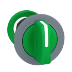 SCHNEIDER ELECTRIC - Wahlschalter, Frontelement, Harmony XB5F, Kunststoff, 30mm, hellgrau, weiß, 3 Stellungen, Mitte Links rastend