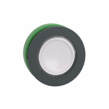 SCHNEIDER ELECTRIC - Leuchtdrucktaster, Frontelement, Harmony XB5F, Kunststoff, 30mm, weiß, unbeschriftet, für universelle LED, rastend